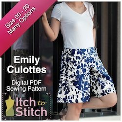 Itch to Stitch Emily culottes