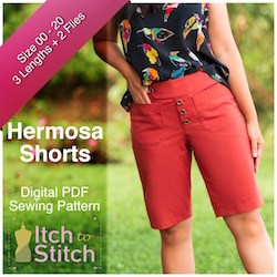 Itch to Stitch Hermosa shorts