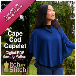 Itch to Stitch Cape Cod Capelet