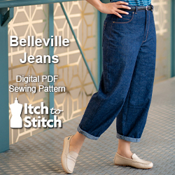 ITS Belleville jeans pattern